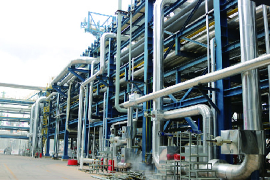 Sinopec Guangdong Petrochemical 800kt/a stiren projekt Sinopec Guangdong Petrochemical 800kt/a stiren projekt